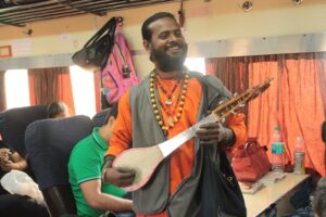 Train to Shantiniketan, West Bengal