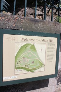 Calton Hill in Edinburgh, Scotland
