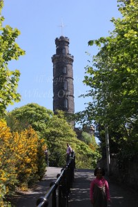 Calton Hill in Edinburgh, Scotland