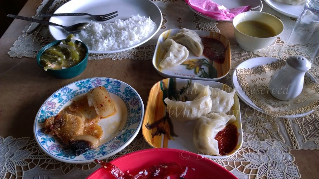 Local food Bhutan