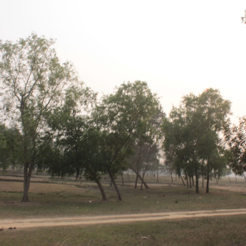 Kopai River in Shantiniketan