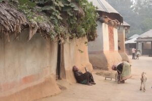 Touring Sonajhuri Gram in Shantiniketan