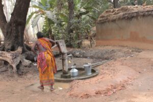 Touring Sonajhuri Gram in Shantiniketan