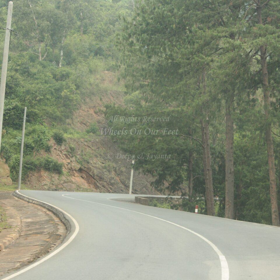 Drive from Kigali to Gisenyi, in Rwanda.