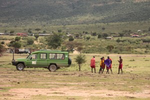 Watch how Masai tribesmen light fire in Masai Villages