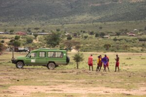Watch how Masai tribesmen light fire in Masai Villages