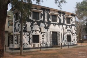 Tour of Vishwa Bharti in Shantiniketan