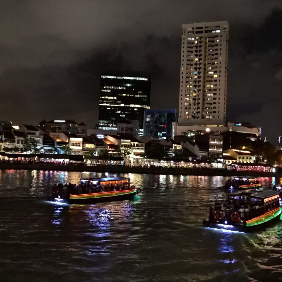 Boat Quay in Singapore