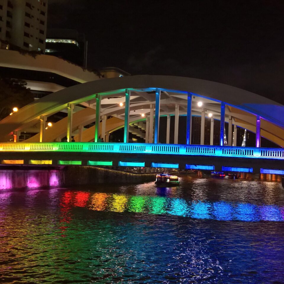 Boat Quay in Singapore