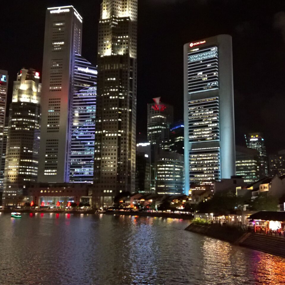Boat Quay in Singapore