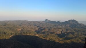 Sight seeing in Panchmarhi -- Dhoopgarh