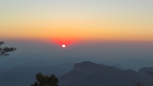Sight-seeing in Panchmarhi -- Dhoopgarh, Sunrise Point