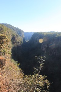 Sight-seeing in Panchmarhi -- Forsyth Point