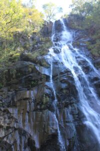 Sight seeing in Panchmarhi -- Bee Falls