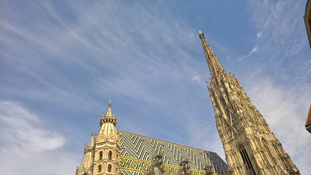 Sight-seeing in Vienna, Austria