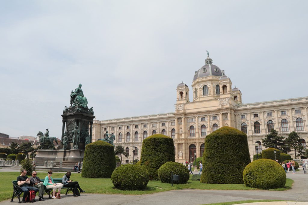 Sight-seeing in Vienna, Austria