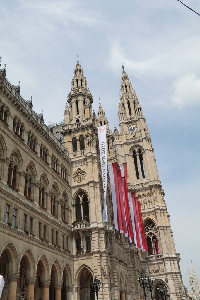 Sight-seeing in Vienna, Austria
