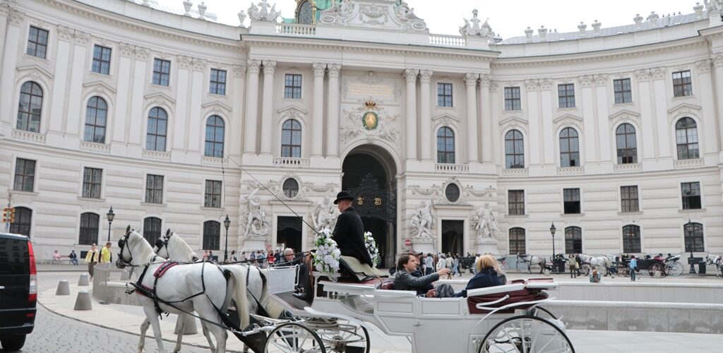 Sight-seeing in Vienna, Austria