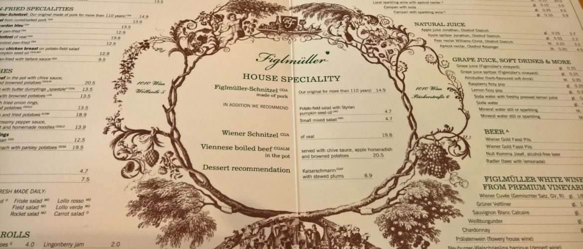 Restaurant Review -- Figlmüeller in Vienna, Austria