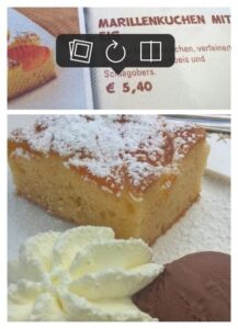 Lunch at Melk Abbey Restaurant, Austria