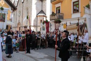 Corpus Christi celebrations in Hallstat, Austria