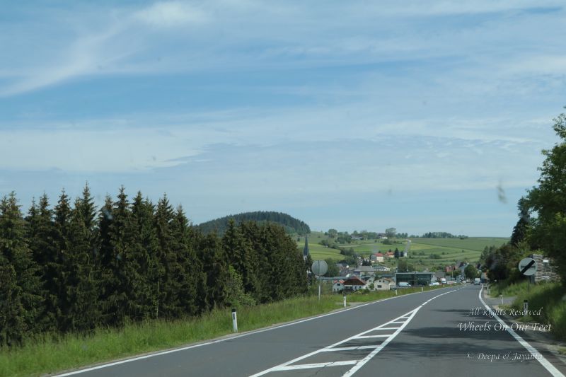 Drive from Hallstat (Austria) to Cesky Krumlov (Czech Republic)