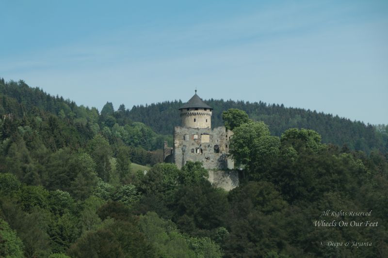 Drive from Hallstat (Austria) to Cesky Krumlov (Czech Republic)