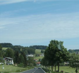 Drive from Hallstat (Austria) to Cesky Krumlov (Czech Republic)