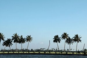 Houseboat cruise in the backwaters of Kerala, India