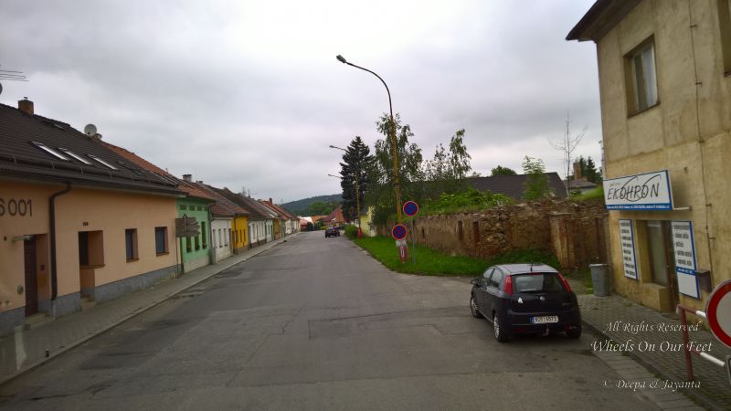 Drive from Cesky Krumlov to Prague, Czech Republic