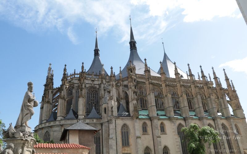 Kutna Hora restaurant near St Barbara