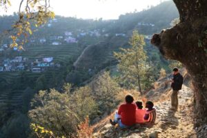 Drive from Kausani to Pokhari