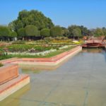 The Mughal Gardens, Rashtrapati Bhavan in Delhi, India