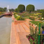 The Mughal Gardens, Rashtrapati Bhavan in Delhi, India