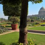The Mughal Gardens, Rashtrapati Bhavan in Delhi, India