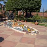 The Mughal Gardens, Rashtrapati Bhavan in Delhi, India