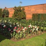 The Mughal Gardens, Rashtrapati Bhavan in Delhi, India