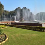 The Mughal Gardens, Rashtrapati Bhavan in Delhi, India