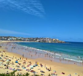 Beach-hopping in Sydney -- Bondi Beach