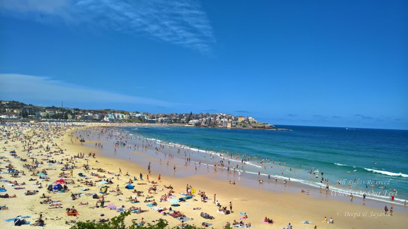 Beach-hopping in Sydney -- Bondi Beach