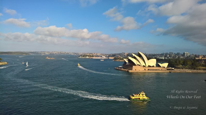 Sight-seeing in Sydney