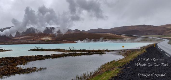 Iceland Roadtrip Day-6 Exploring Lake Myvatn Diversity -- blue lagoon